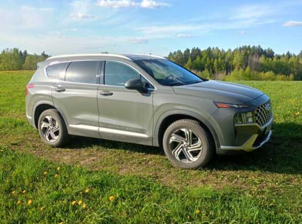 Hyundai Santa Fe TM  Рестайлинг, 2021, пробег 70000 км