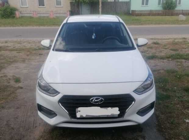 Hyundai Solaris II, 2018, пробег 63000 км