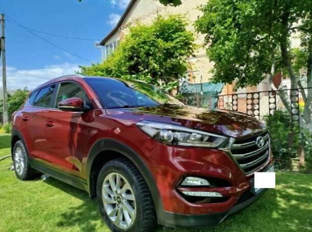 Hyundai Tucson III, 2016, пробег 123000 км
