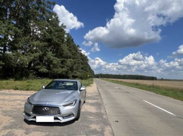 Infiniti Q60 II, 2017, пробег 130000 км