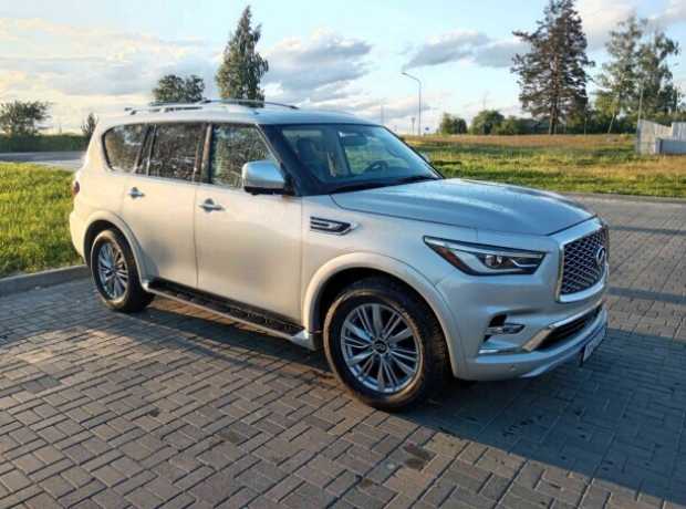 Infiniti QX80 Z62  2-й рестайлинг, 2019, пробег 96000 км