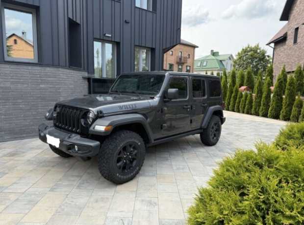 Jeep Wrangler JL, 2021, пробег 50500 км