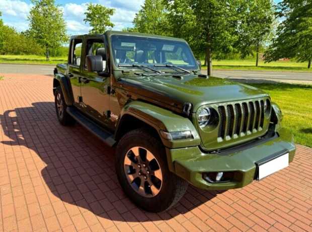 Jeep Wrangler JL, 2021, пробег 61000 км