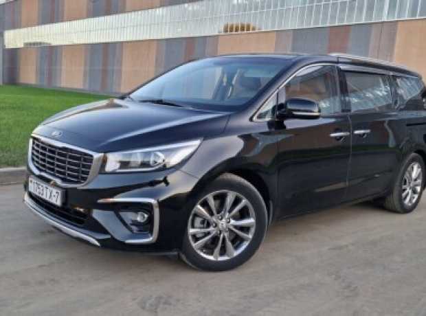 Kia Carnival III, 2019, пробег 124 км