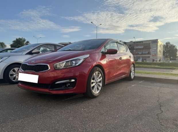 Kia Cee'd II  Рестайлинг, 2017, пробег 94500 км
