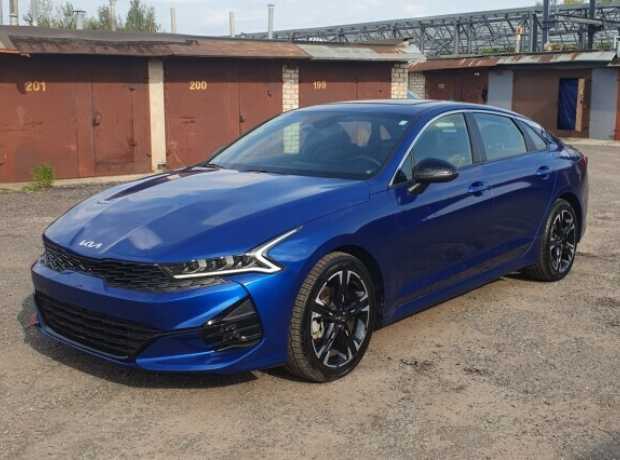 Kia K5 III, 2022, пробег 58000 км