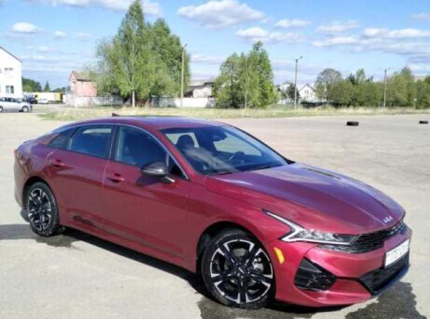 Kia K5 III, 2022, пробег 66500 км