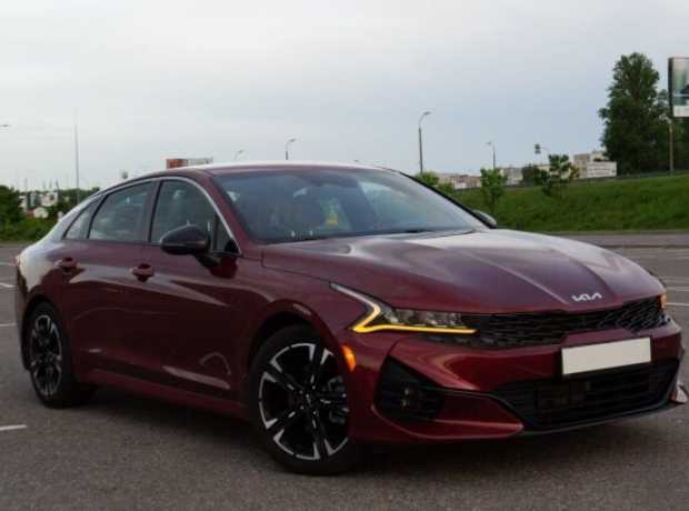 Kia K5 III, 2022, пробег 82500 км