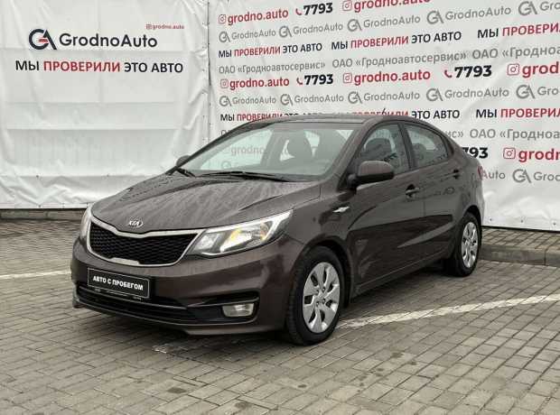 Kia Rio III Рестайлинг