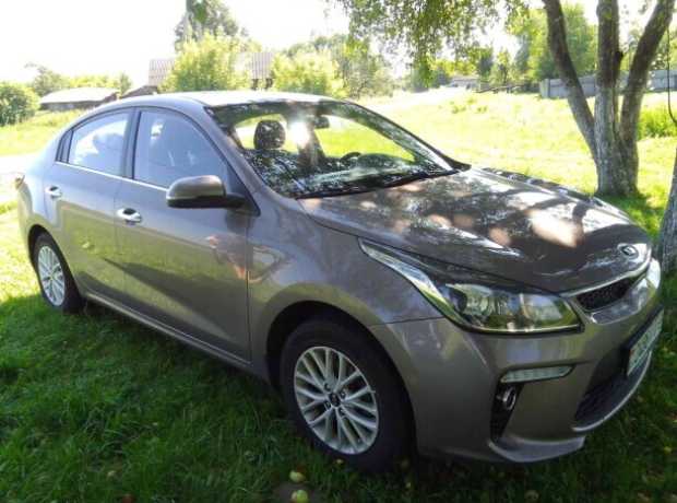 Kia Rio IV, 2018, пробег 38000 км