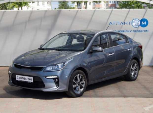 Kia Rio IV, 2019, пробег 120300 км