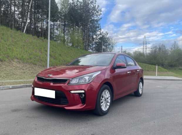 Kia Rio IV, 2019, пробег 97000 км