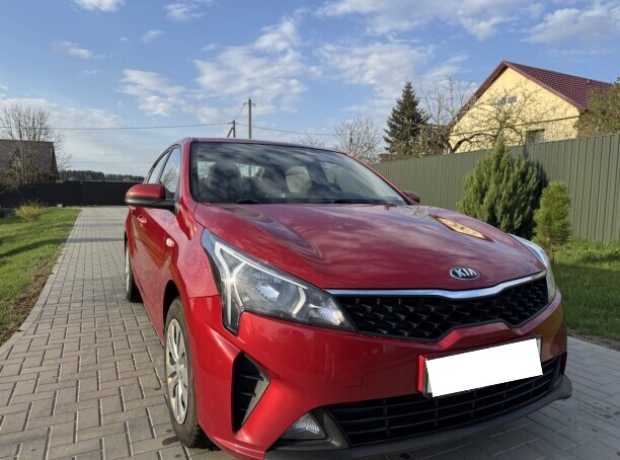 Kia Rio IV  Рестайлинг, 2021, пробег 110000 км