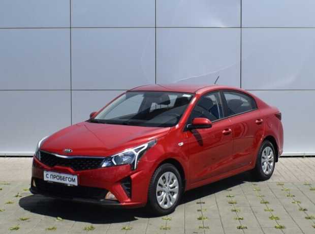 Kia Rio IV  Рестайлинг, 2021, пробег 58876 км