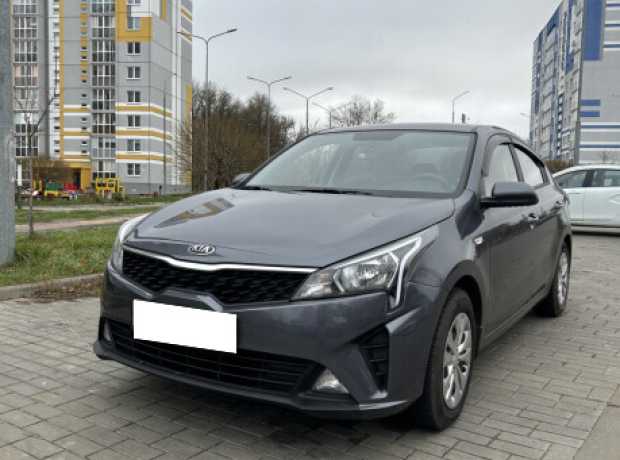 Kia Rio IV  Рестайлинг, 2021, пробег 80000 км