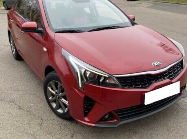 Kia Rio IV  Рестайлинг, 2021, пробег 89500 км