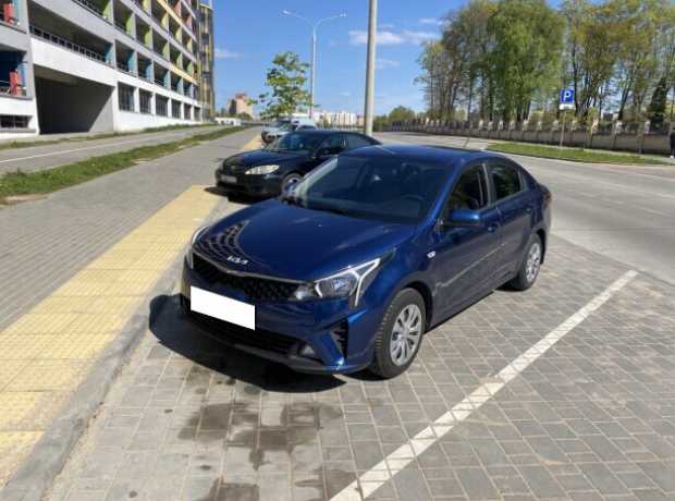 Kia Rio IV  Рестайлинг, 2022, пробег 105000 км