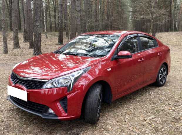 Kia Rio IV  Рестайлинг, 2022, пробег 44000 км