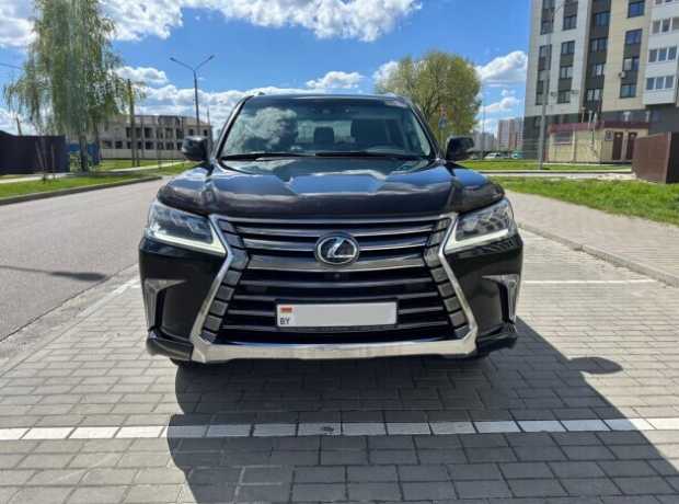 Lexus LX III  2-й рестайлинг, 2015, пробег 182000 км