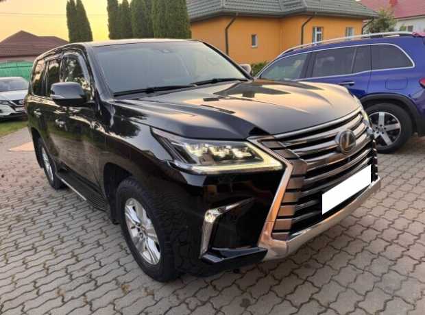 Lexus LX III  2-й рестайлинг, 2015, пробег 240000 км