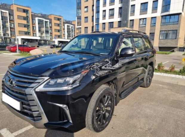 Lexus LX III  2-й рестайлинг, 2016, пробег 133000 км