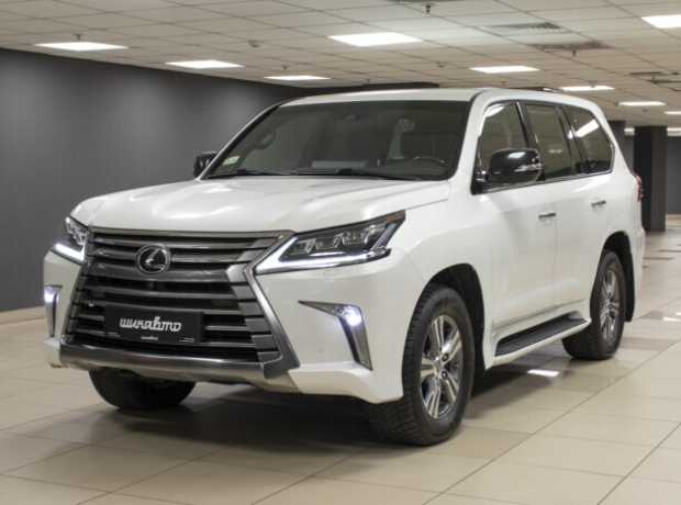Lexus LX III  2-й рестайлинг, 2017, пробег 109000 км