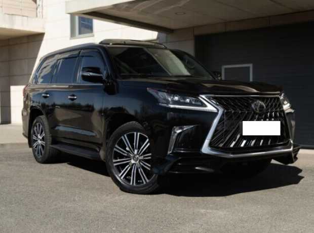 Lexus LX III  2-й рестайлинг, 2018, пробег 97000 км