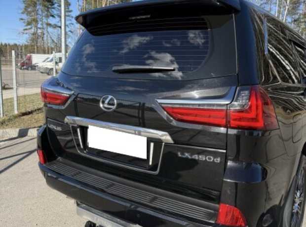 Lexus LX III  2-й рестайлинг, 2020, пробег 130000 км
