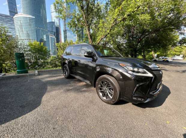 Lexus LX III  2-й рестайлинг, 2020, пробег 85000 км