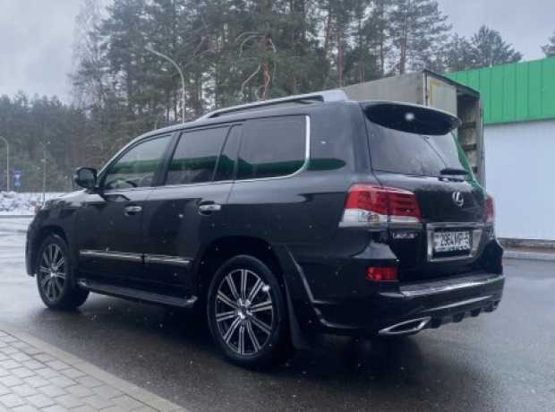 Lexus LX III  Рестайлинг, 2015, пробег 170000 км