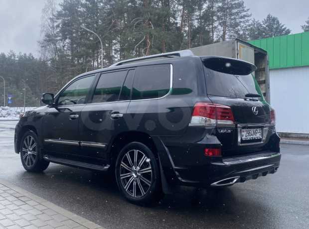 Lexus LX III Рестайлинг