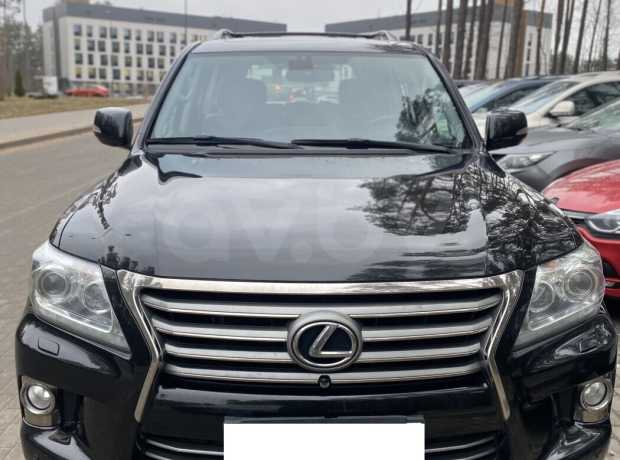 Lexus LX III Рестайлинг