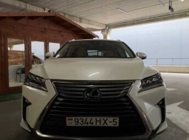 Lexus RX IV, 2017, пробег 90000 км