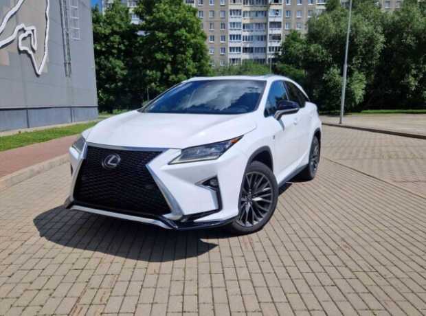 Lexus RX IV, 2017, пробег 90000 км