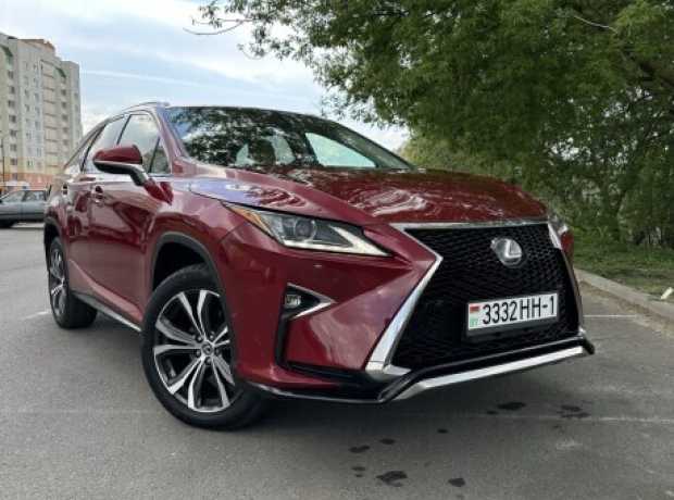 Lexus RX IV, 2018, пробег 116000 км