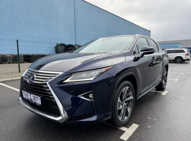 Lexus RX IV, 2018, пробег 121640 км