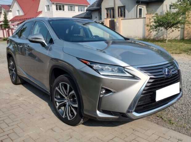 Lexus RX IV, 2018, пробег 130000 км