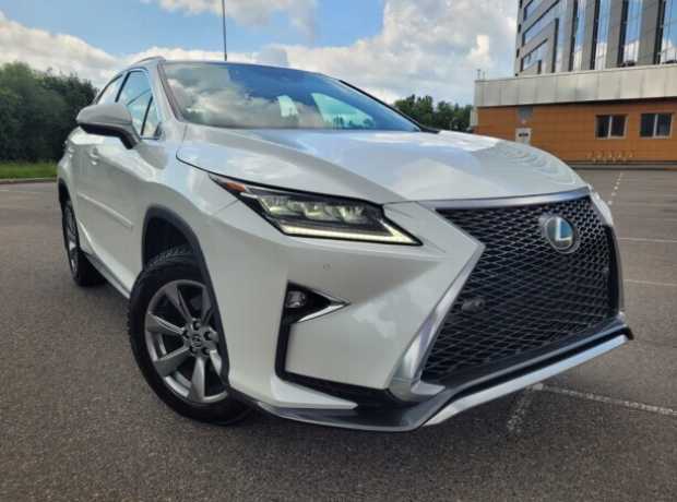 Lexus RX IV, 2018, пробег 99000 км