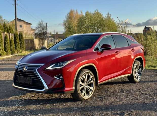 Lexus RX IV, 2019, пробег 135000 км