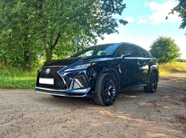 Lexus RX IV  Рестайлинг, 2021, пробег 47000 км