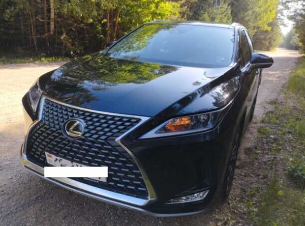 Lexus RX IV  Рестайлинг, 2022, пробег 25000 км