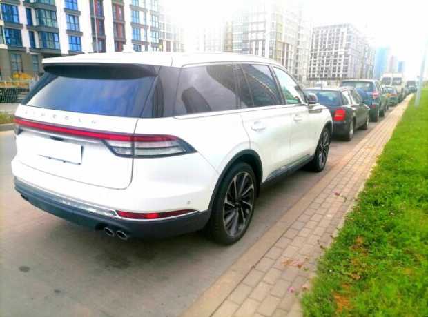 Lincoln Aviator II, 2020, пробег 100000 км