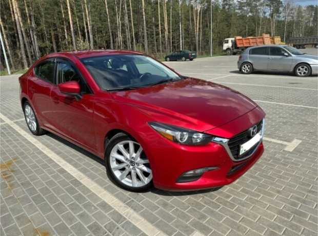 Mazda 3 BM  Рестайлинг, 2017, пробег 95000 км