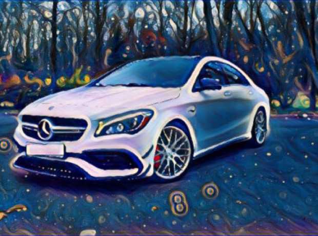 Mercedes-Benz CLA AMG C117, X117  Рестайлинг, 2017, пробег 99500 км