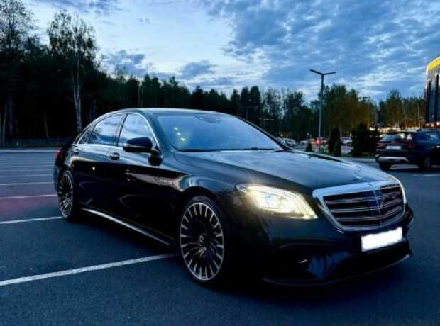 Mercedes-Benz S-Класс AMG W222, C217, A217  Рестайлинг, 2018, пробег 58000 км