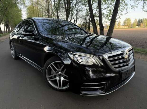 Mercedes-Benz S-Класс W222, C217, A217  Рестайлинг, 2019, пробег 46000 км