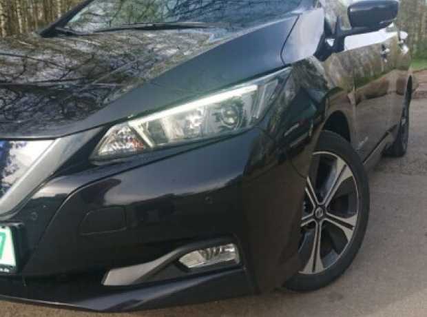 Nissan Leaf II, 2018, пробег 100000 км
