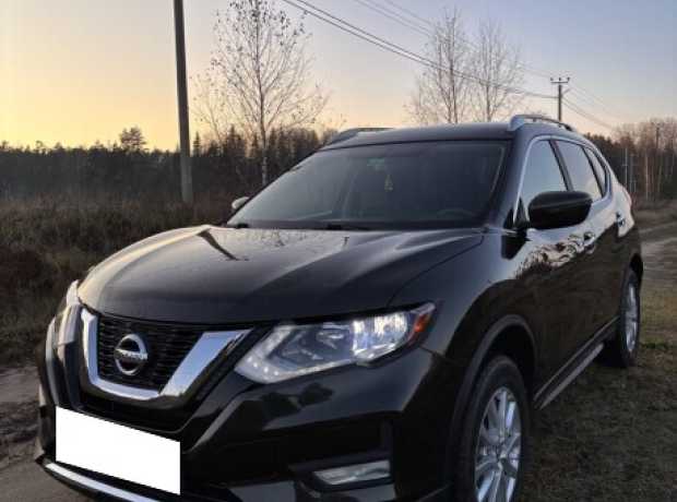 Nissan Rogue II  Рестайлинг, 2017, пробег 119000 км
