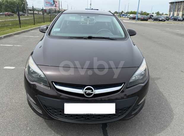 Opel Astra J Рестайлинг