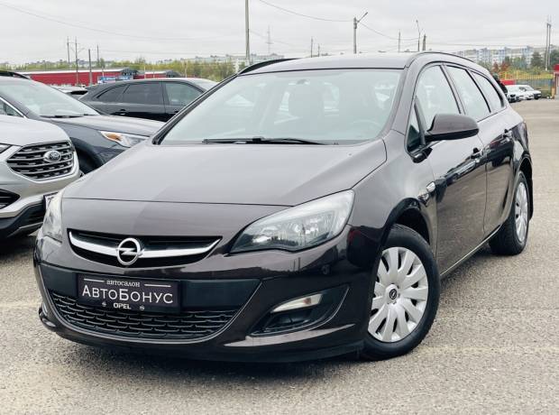 Opel Astra J Рестайлинг